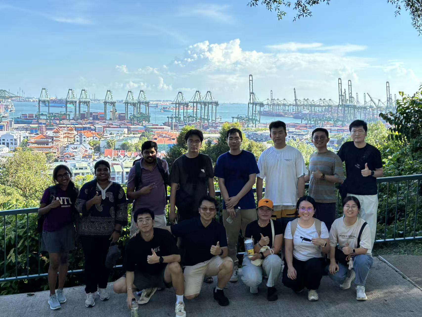 From scenic trails to karaoke nights — the team enjoyed a 10 km hike along the Southern Ridges followed by dinner and games. – image 1